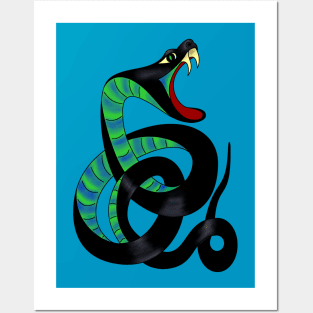 Sagacious Serpent Posters and Art